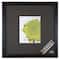 Black Square Gallery Wall Frame with Black Double Mat by Studio Décor®